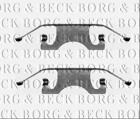 Borg & beck BBK1374 Mounting kit brake pads BBK1374