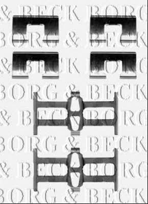 Borg & beck BBK1490 Mounting kit brake pads BBK1490