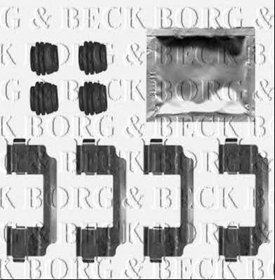 Borg & beck BBK1503 Mounting kit brake pads BBK1503