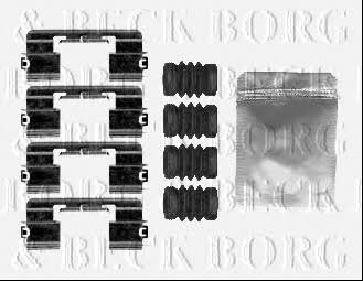Borg & beck BBK1579 Mounting kit brake pads BBK1579