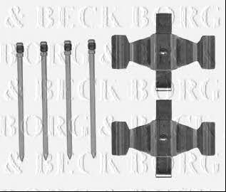 Borg & beck BBK1570 Mounting kit brake pads BBK1570
