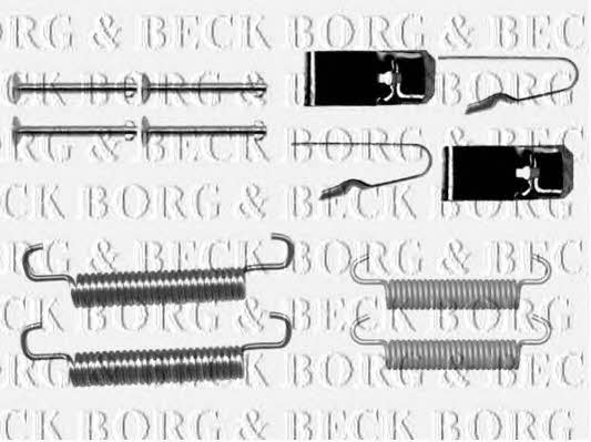 Borg & beck BBK6213 Mounting kit brake pads BBK6213