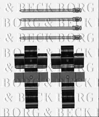 Borg & beck BBK1531 Mounting kit brake pads BBK1531