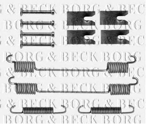 Borg & beck BBK6176 Mounting kit brake pads BBK6176