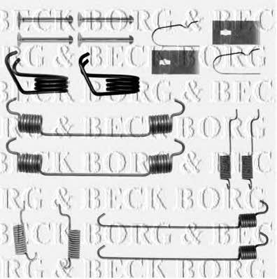 Borg & beck BBK6263 Mounting kit brake pads BBK6263