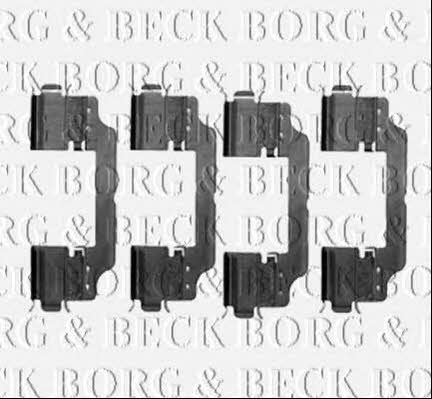 Borg & beck BBK1217 Mounting kit brake pads BBK1217