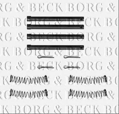 Borg & beck BBK1345 Mounting kit brake pads BBK1345