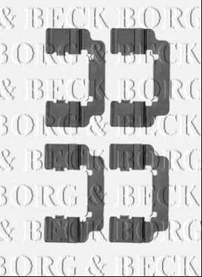 Borg & beck BBK1451 Mounting kit brake pads BBK1451