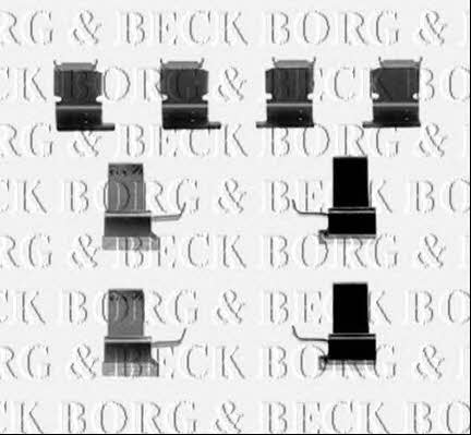Borg & beck BBK1499 Mounting kit brake pads BBK1499