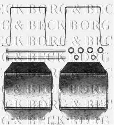 Borg & beck BBK1207 Mounting kit brake pads BBK1207
