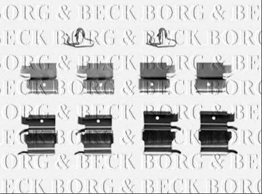 Borg & beck BBK1469 Mounting kit brake pads BBK1469