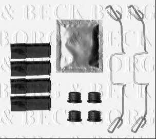 Borg & beck BBK1496 Mounting kit brake pads BBK1496