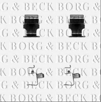 Borg & beck BBK1313 Mounting kit brake pads BBK1313