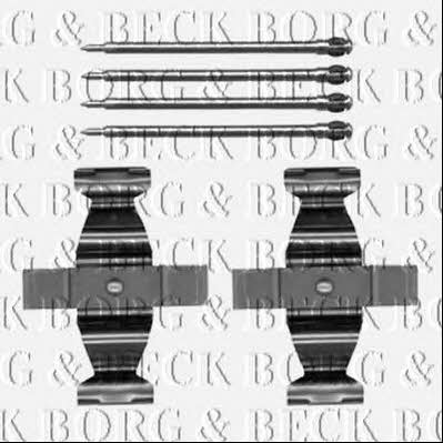 Borg & beck BBK1482 Mounting kit brake pads BBK1482