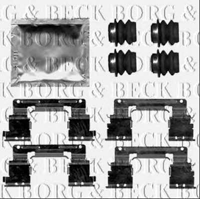 Borg & beck BBK1518 Mounting kit brake pads BBK1518