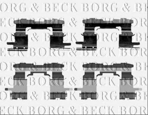 Borg & beck BBK1216 Mounting kit brake pads BBK1216