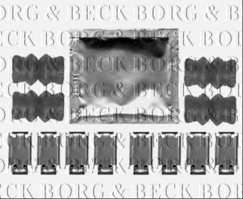 Borg & beck BBK1259 Mounting kit brake pads BBK1259