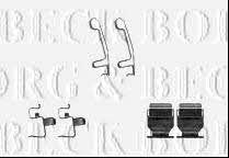 Borg & beck BBK1423 Mounting kit brake pads BBK1423