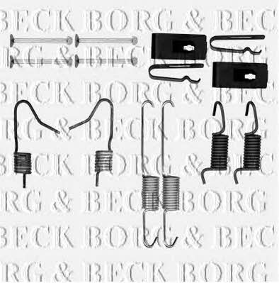 Borg & beck BBK6167 Mounting kit brake pads BBK6167
