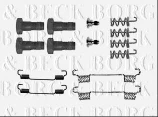 Borg & beck BBK6248 Mounting kit brake pads BBK6248