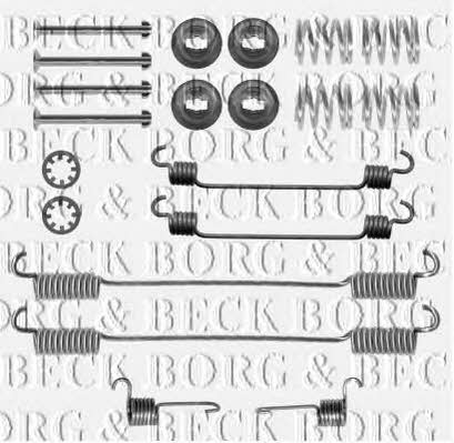 Borg & beck BBK6172 Mounting kit brake pads BBK6172