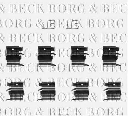 Borg & beck BBK1205 Mounting kit brake pads BBK1205