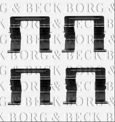 Borg & beck BBK1232 Mounting kit brake pads BBK1232
