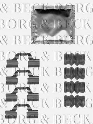 Borg & beck BBK1509 Mounting kit brake pads BBK1509