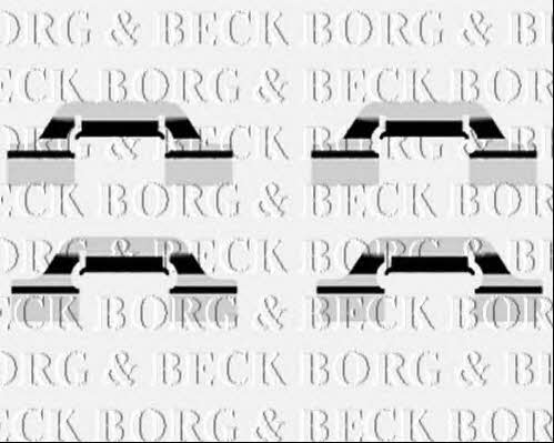 Borg & beck BBK1336 Mounting kit brake pads BBK1336