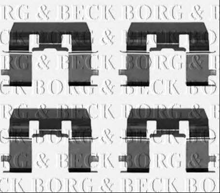 Borg & beck BBK1533 Mounting kit brake pads BBK1533