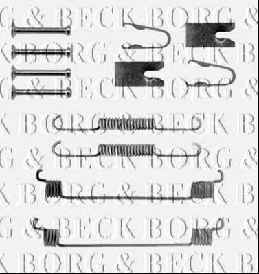 Borg & beck BBK6154 Mounting kit brake pads BBK6154