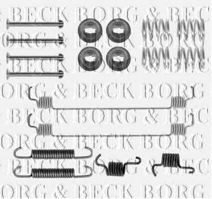 Borg & beck BBK6171 Mounting kit brake pads BBK6171