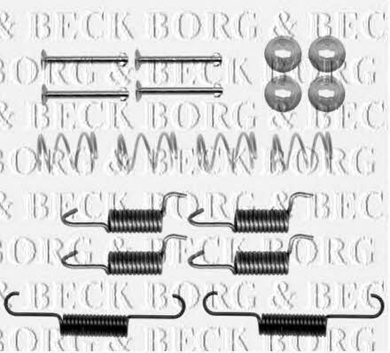Borg & beck BBK6236 Mounting kit brake pads BBK6236