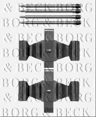 Borg & beck BBK1272 Mounting kit brake pads BBK1272