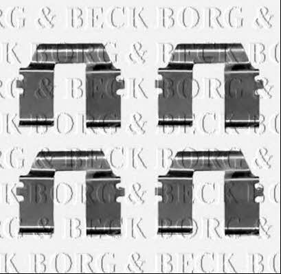 Borg & beck BBK1404 Mounting kit brake pads BBK1404