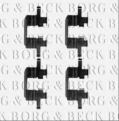 Borg & beck BBK1385 Mounting kit brake pads BBK1385