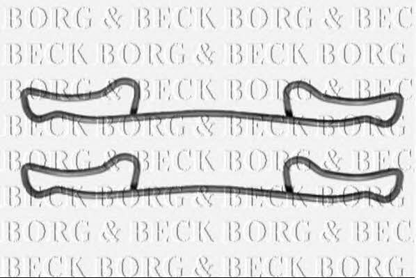 Borg & beck BBK1462 Mounting kit brake pads BBK1462