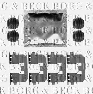 Borg & beck BBK1354 Mounting kit brake pads BBK1354