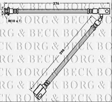 Borg & beck BBH7919 Brake Hose BBH7919