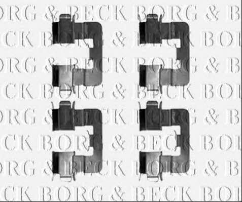 Borg & beck BBK1294 Mounting kit brake pads BBK1294