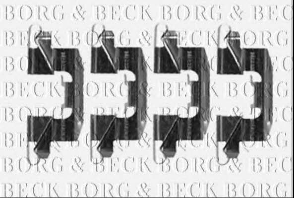 Borg & beck BBK1245 Mounting kit brake pads BBK1245