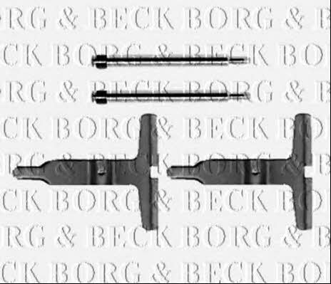Borg & beck BBK1401 Mounting kit brake pads BBK1401