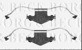 Borg & beck BBK1405 Mounting kit brake pads BBK1405