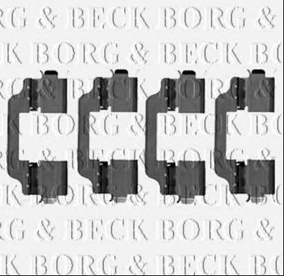 Borg & beck BBK1539 Mounting kit brake pads BBK1539