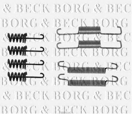 Borg & beck BBK6143 Mounting kit brake pads BBK6143