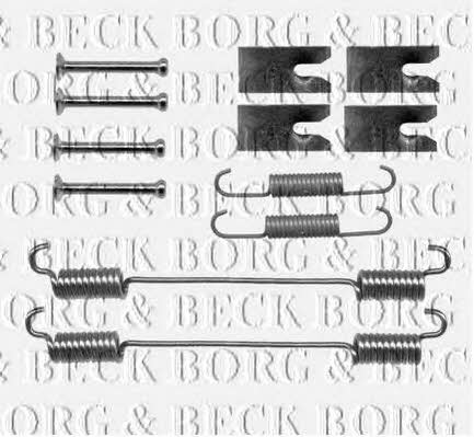 Borg & beck BBK6165 Mounting kit brake pads BBK6165