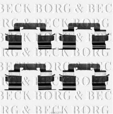 Borg & beck BBK1275 Mounting kit brake pads BBK1275
