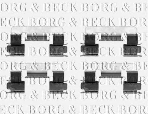 Borg & beck BBK1347 Mounting kit brake pads BBK1347