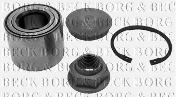 Borg & beck BBK1282 Mounting kit brake pads BBK1282