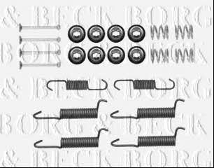 Borg & beck BBK6264 Mounting kit brake pads BBK6264